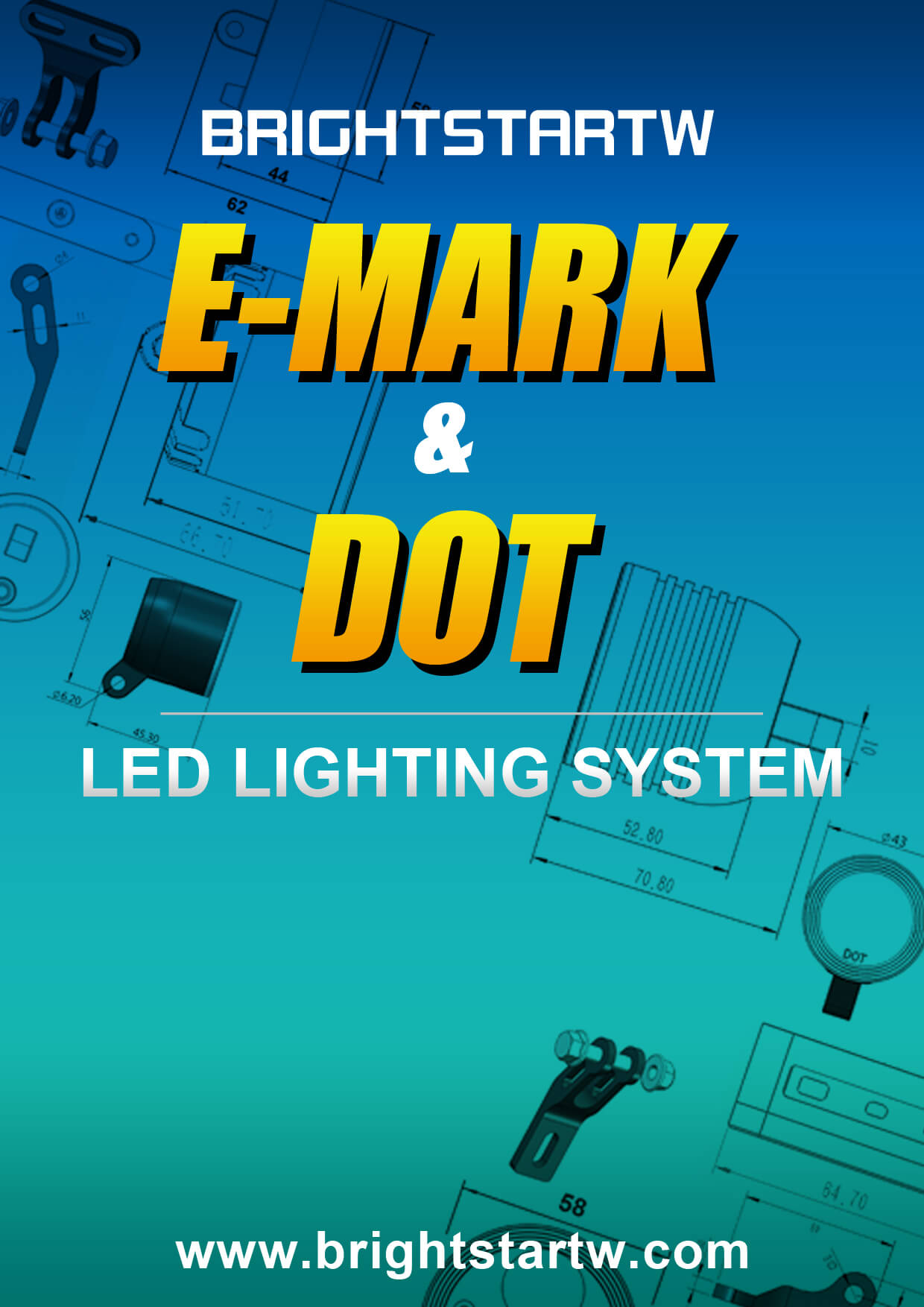 BRIGHTSTARTW E-MARK & DOT LED LIGHTING SYSTEM