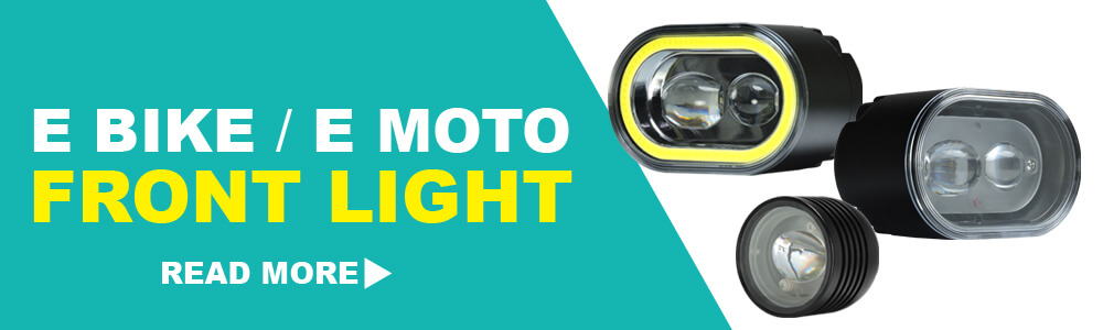 BRIGHTSTARTW E BIKE / E MOTO FRONT LIGHT