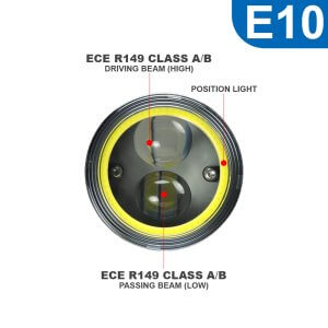 E-Bike Headlight E-MARK DARKBUSTER E10-1-1