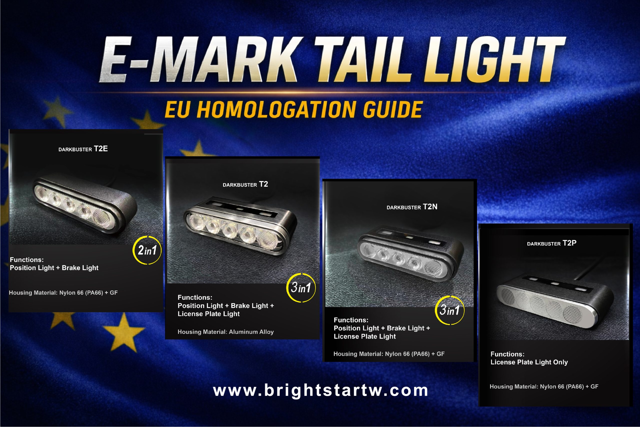 E-MARK TAIL LIGHT