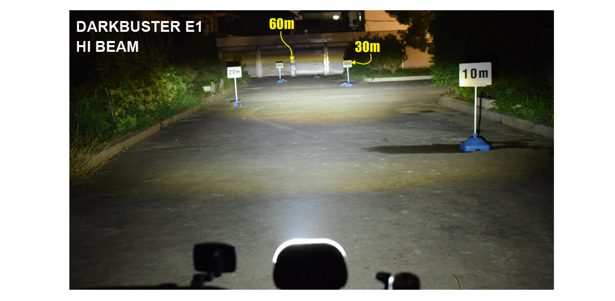 e bike Light Darkbuster E1 HI BEAM