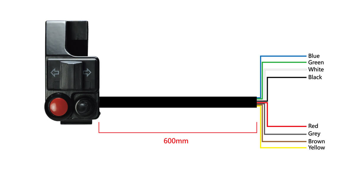 Switch S3 cable length is 600mm
