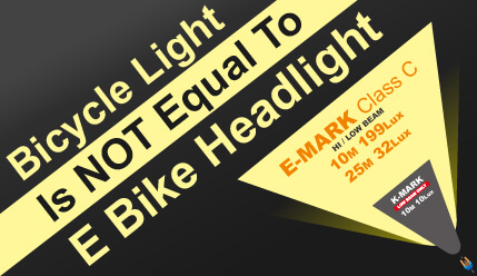 How to Purchase a Correct e bike light without Making Mistakes & Waste Costs
