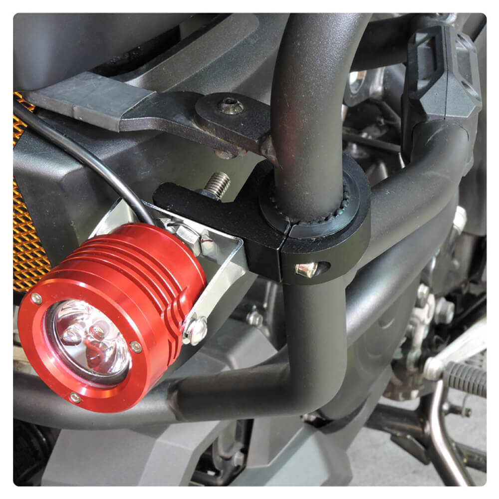 Headlight brackets for motorcycle 49-54 mm installation