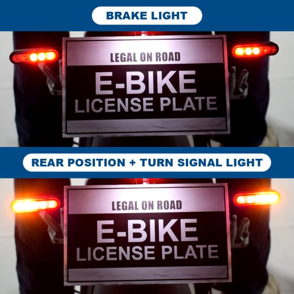 Motorcycle Brake Light Turn Signal Combo DB AT1-R