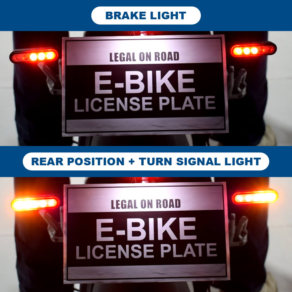 Motorcycle Brake Light Turn Signal Combo DB AT1-R1