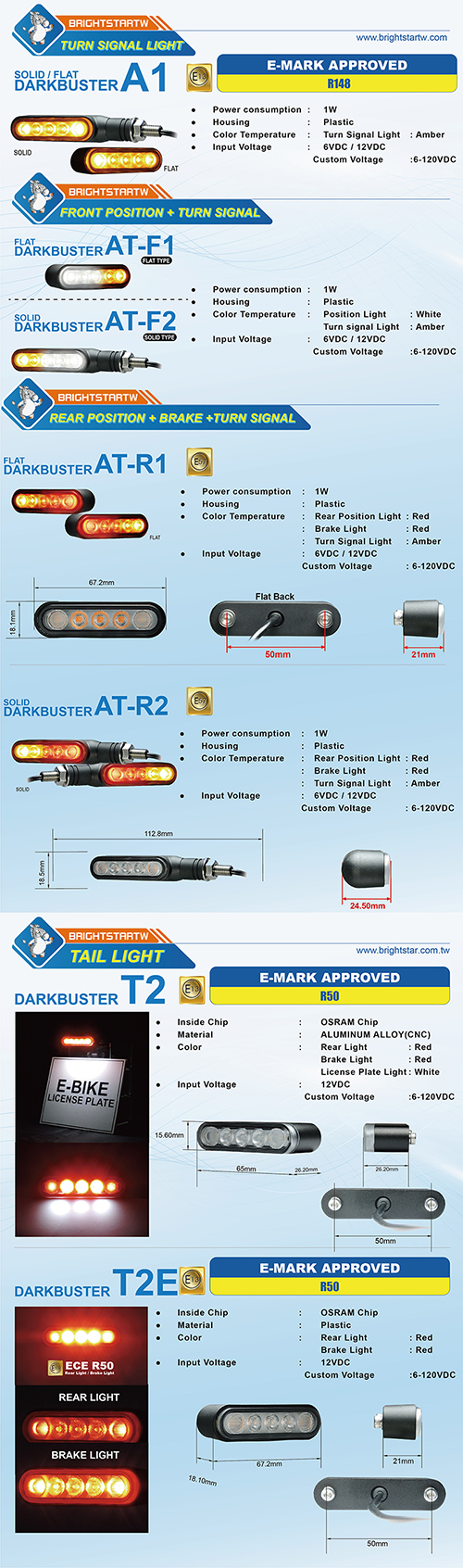 Signal & Tail Light System