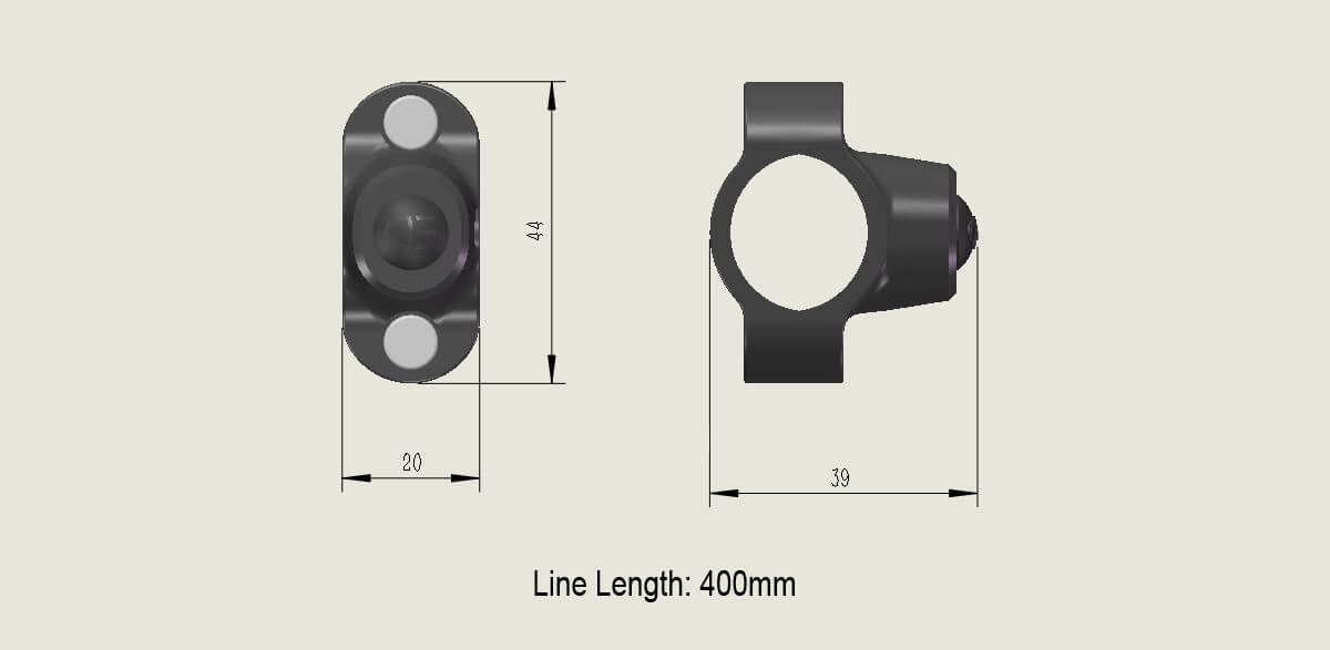 Headlight Switch E-Bike Function Switch (Type A) SIZE