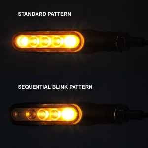 Turn Signal Light For Electric Motorbike E-MARK DB A1 (Solid)-light pattern