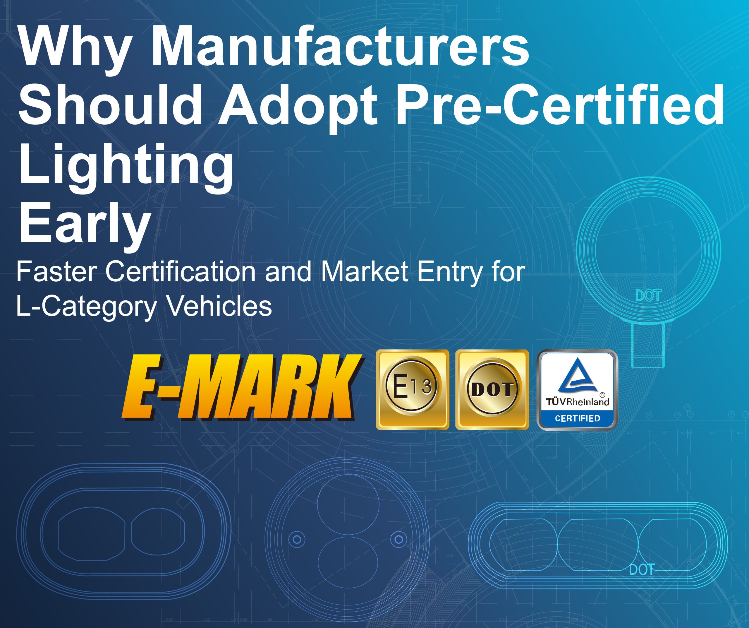 Why Mobility Manufacturers Should Adopt Pre-Certified Lighting Early
