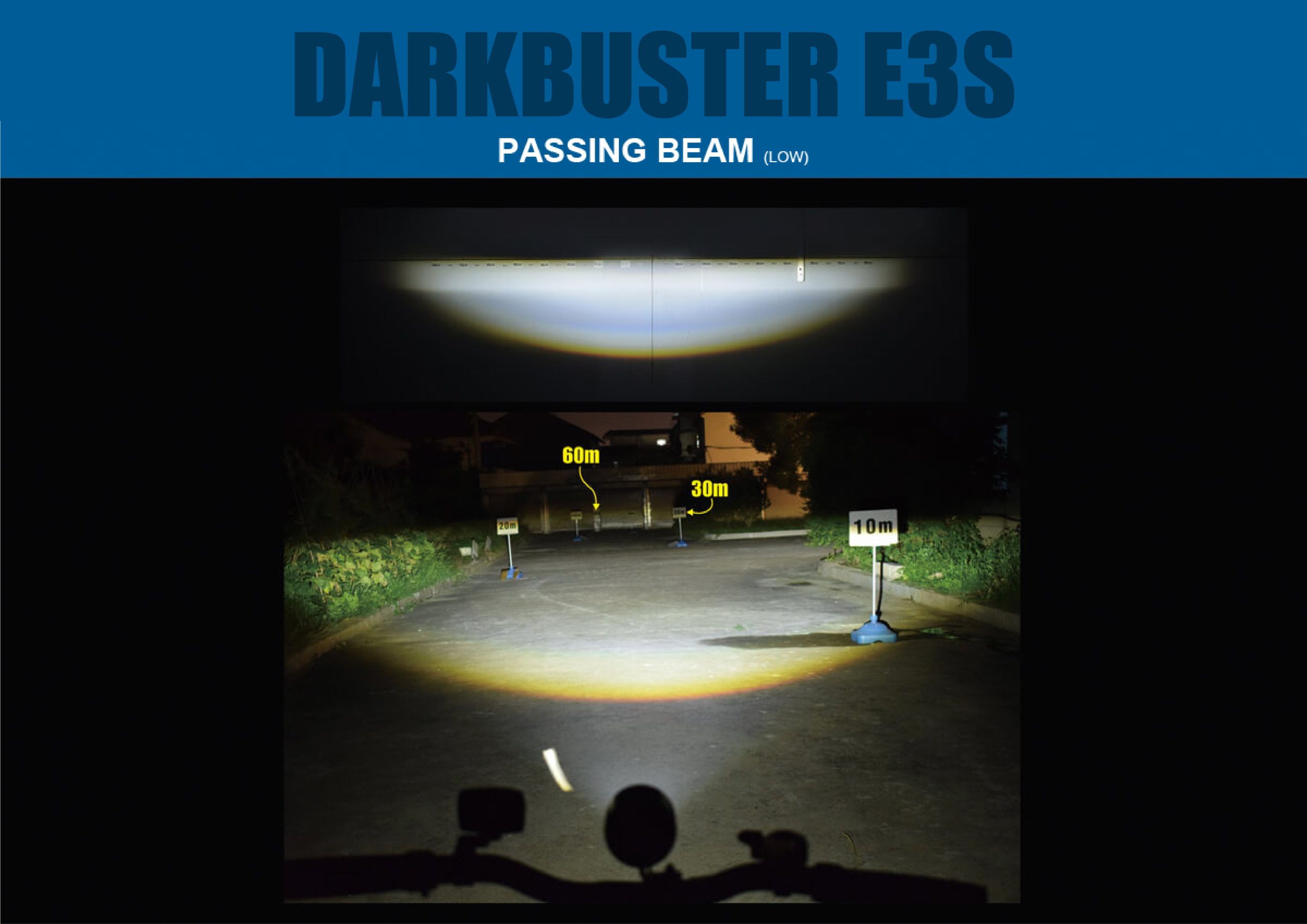 electric-bike-lights-E3S passing beam