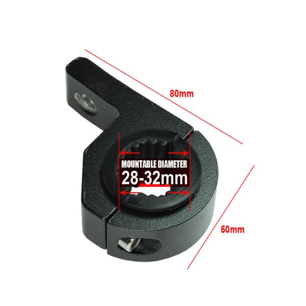 motorcycle headlight mount bracket 28-32 mm
