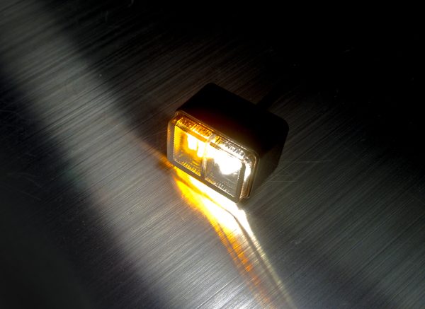 Small Turn Signal Lights with Position Light E-MARK AT-F2M(Solid) - Image 5