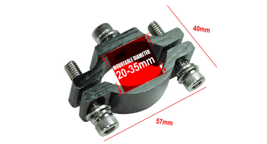 motorcycle headlight bracket standard A 20-35 mm