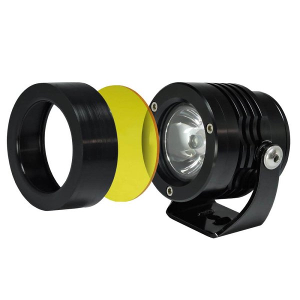 slip on yellow for led driving lights round